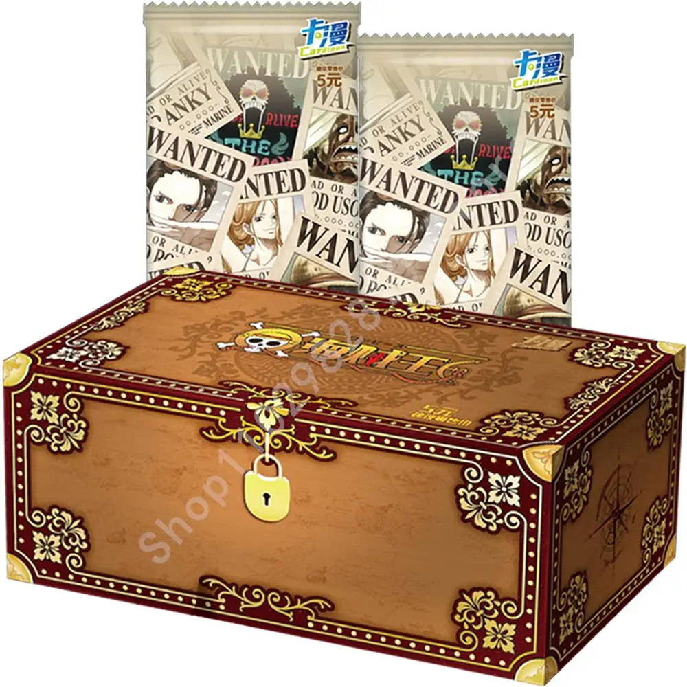 

2023 New Japanese Anime One Piece Rare Cards Box Luffy Zoro Nami Chopper Bounty Collections Ccg Card Game Collectibles Child Toy