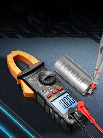 ANENG ST180 AC Current Clamp Meter  Digital 4000 Counts Multimeter Ammeter Voltage Tester Car Amp Hz Capacitance NCV Ohm Tool