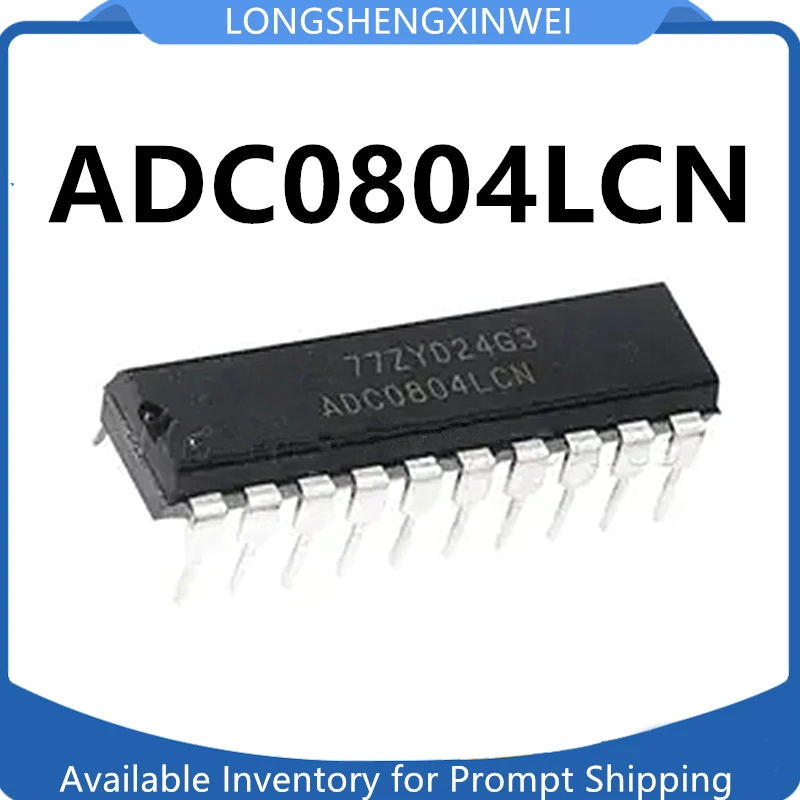 1PCS New ADC0804 ADC0804LCN 8-bit CMOS Progressive Comparison A/D Converter Direct-plug DIP20