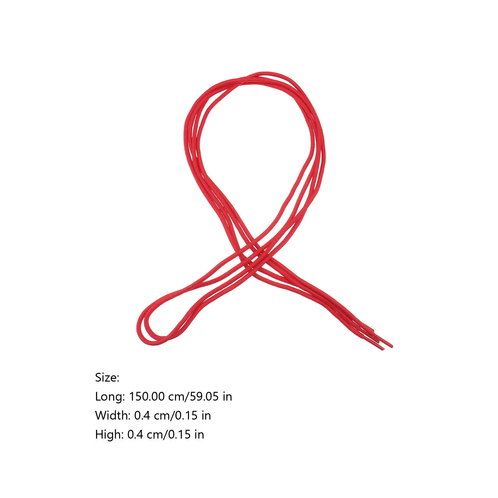 زوج واحد من ربطات الأحذية المسطحة المستديرة، مادة البوليستر، للاستخدام طويل الأمد، أحذية كاجوال، أربطة زخرفية، اختيار عملي للهدايا