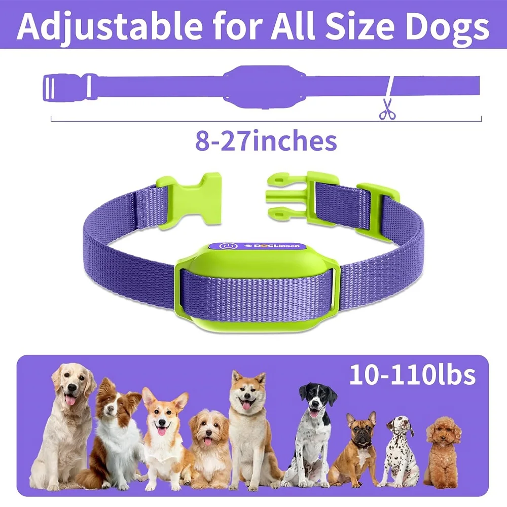 Paipaitek Dog Training Collar,No Shock Dog Collar,Vibrating Dog Training Collar for Small Medium Large Dogs,Beep&Vibration Mode