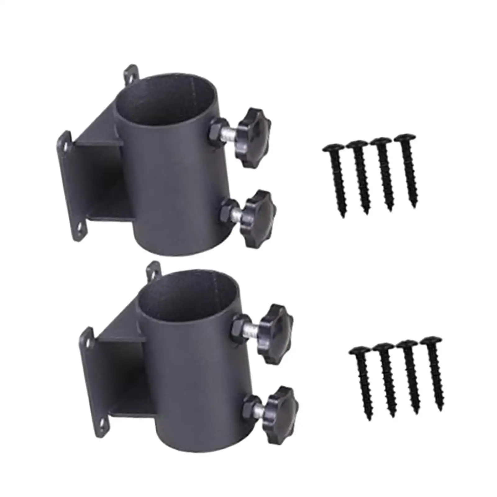 

2 Pieces Deck Umbrella Mount Umbrella Base Patio Umbrella Holder Patio Umbrella Stand for Balcony Garden Courtyard Outdoor Deck