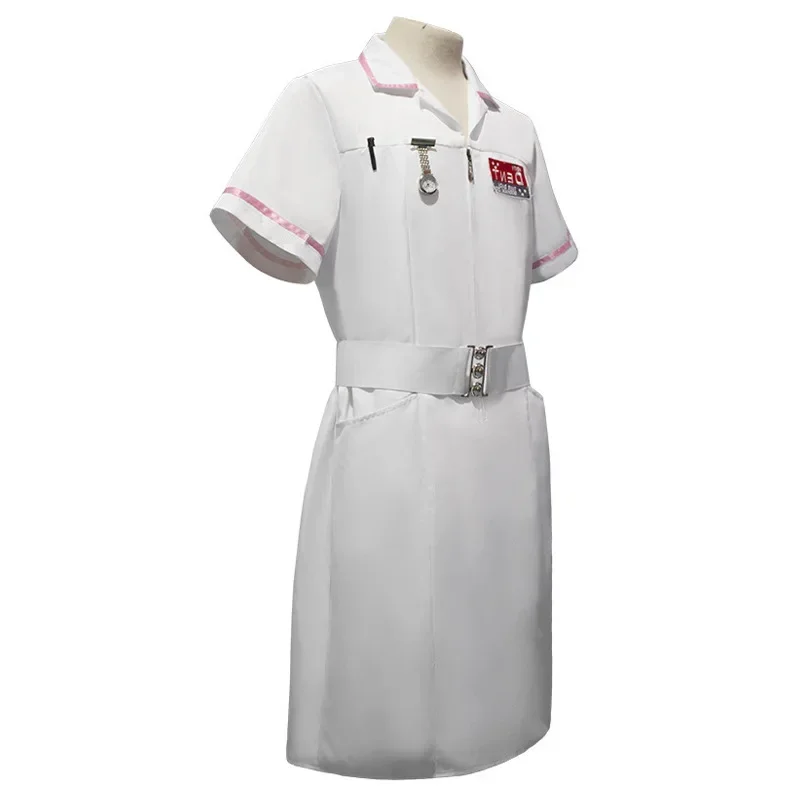 Scary Movie Dark Knight clown Joker Nurse Dress Uniform Halloween Nurses Costumes Halloween Party Outfit G5479