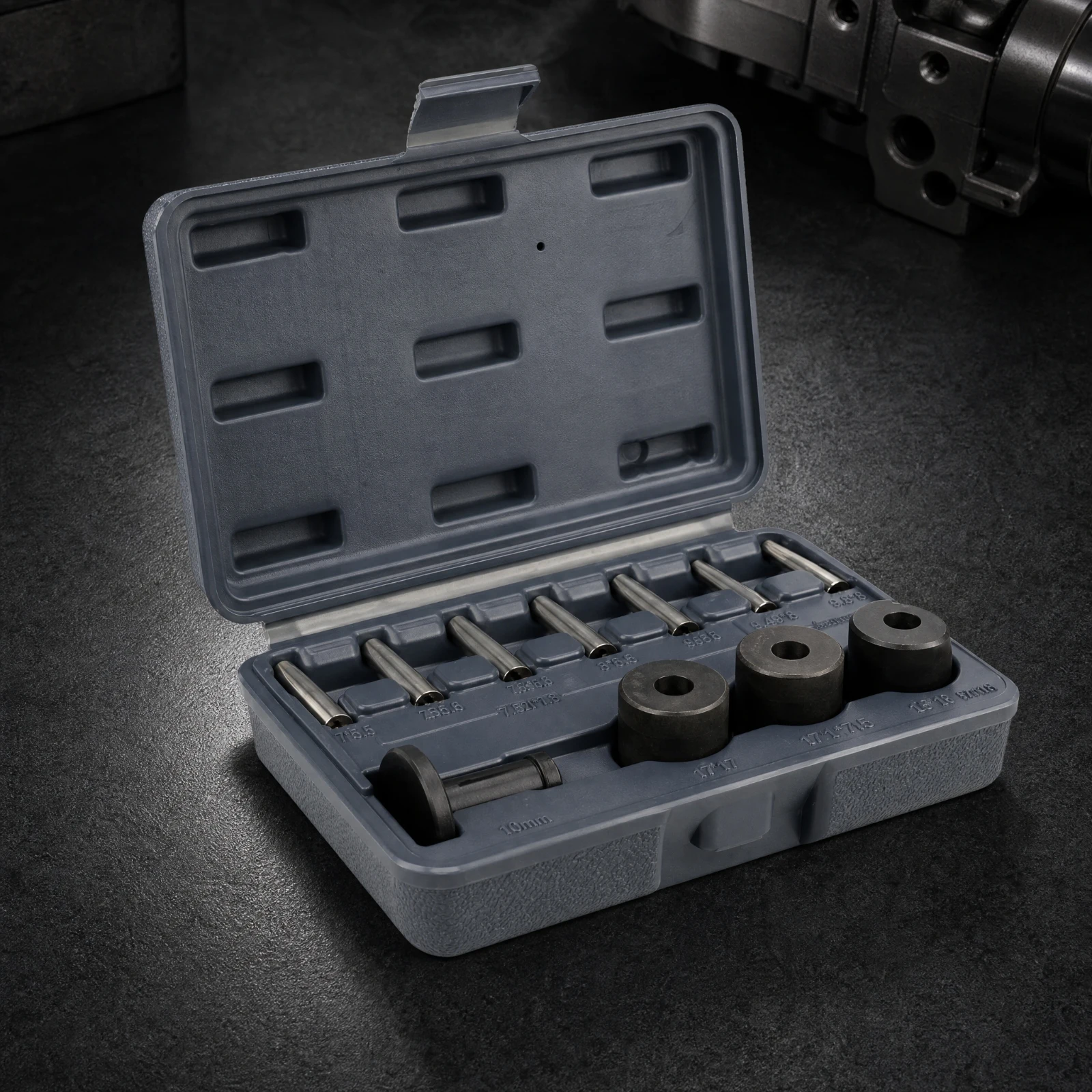 11 Pieces Tool Kit High Precision Injector Seal Installation Kit with Molded Storage Case Automotive Tool Set Portable