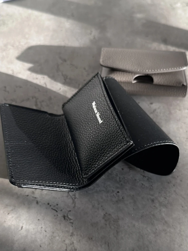 Maison Sbond Women's Leather Wallet Japanese Style Simple Design Maison Sbond Women's Leather Wallet Japanese Style Simple Design