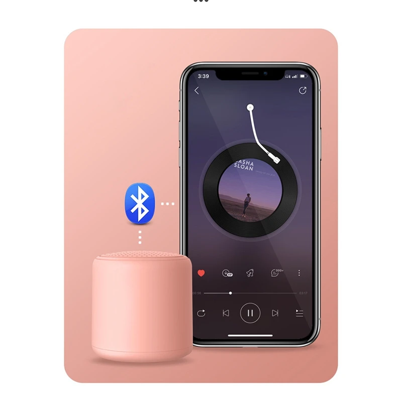 Altavoz Bluetooth portátil AA86 en Color macarrón, máquina de sonido de ruido blanco para dormir, Mini máquina de sonido para viajes