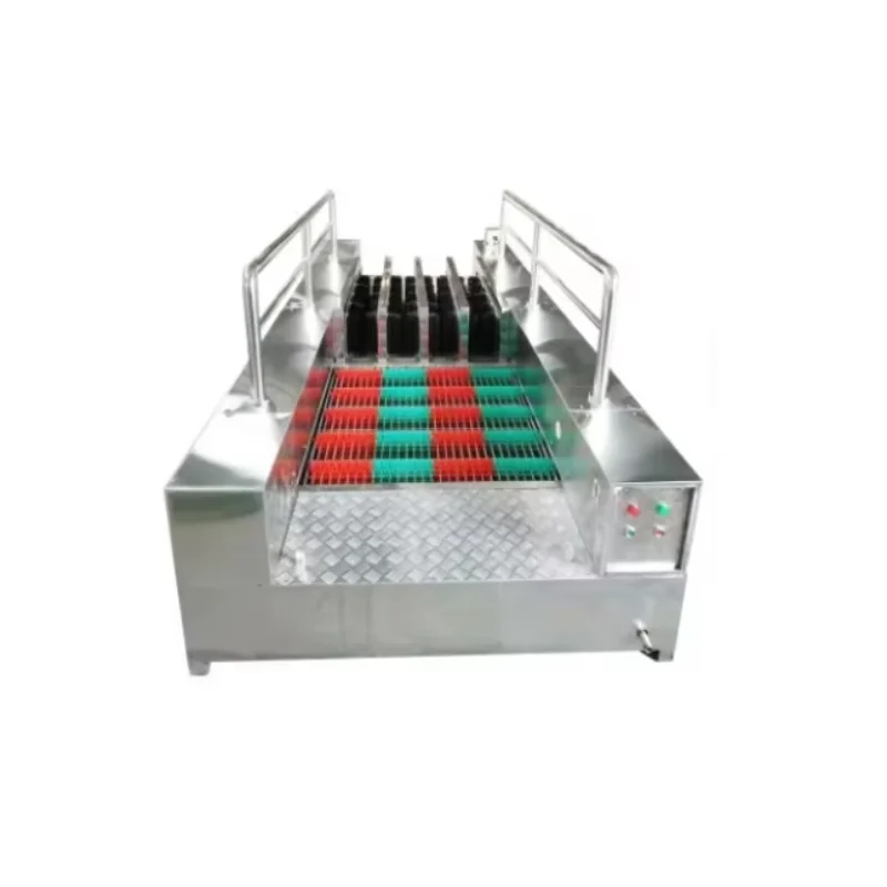 Dual Channel Electric Hygiene Shoe Cleaner Boot Washer New Condition for Home and Manufacturing Plant Use for Central Kitchen