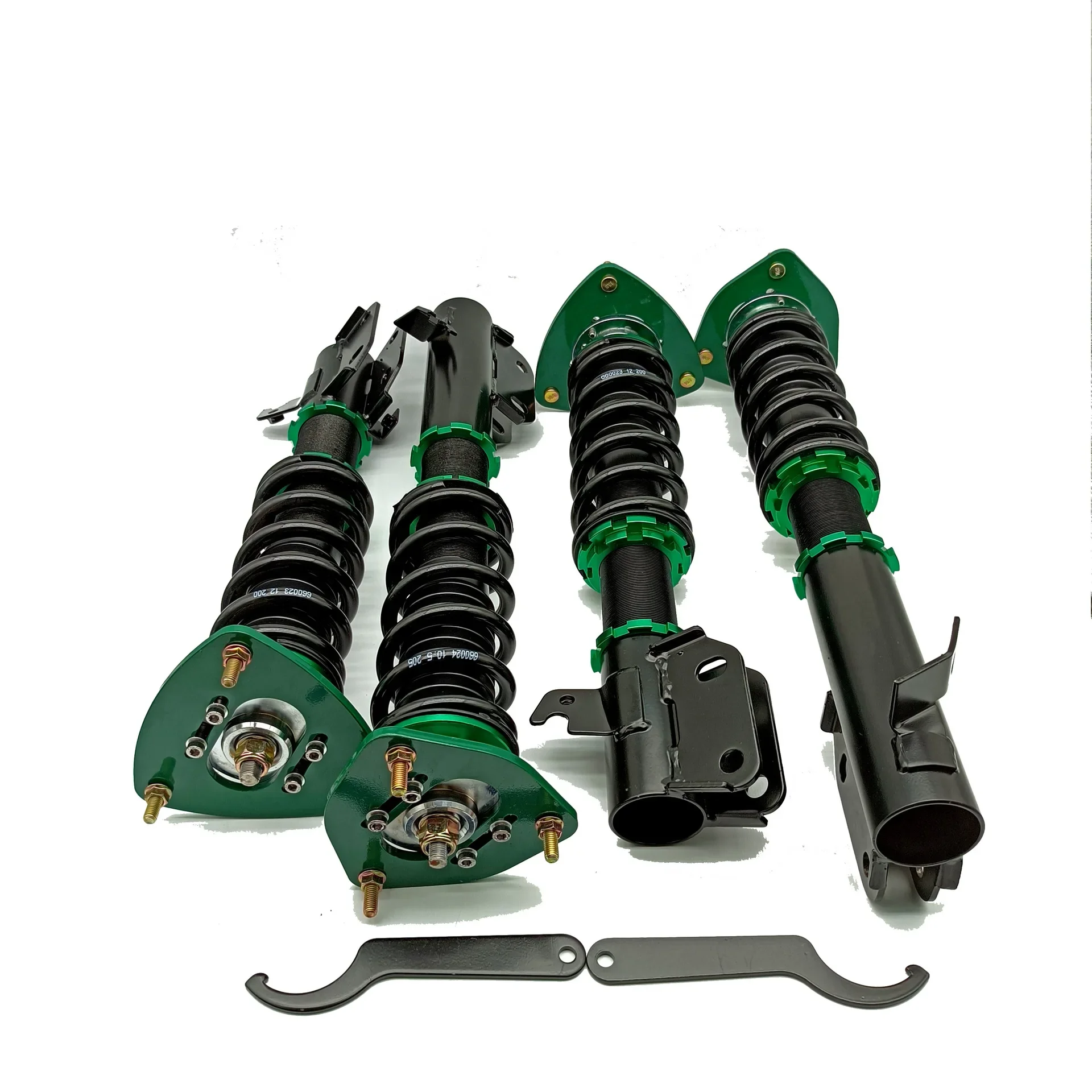 Upgraded Suspension Coilover Kit for 2002-2007 for Subaru Impreza WRX New Condition Green Front & Rear Set Steel Coil Spring