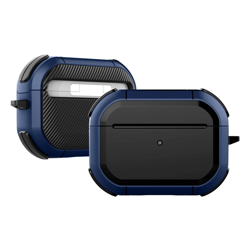 Rüstung Schutzhülle Für AirPods Pro 3 2nd Generation AirPods 4 3rd 3 2 1st Gen Abdeckung Zubehör Stoßfest Coque Capa Funda
