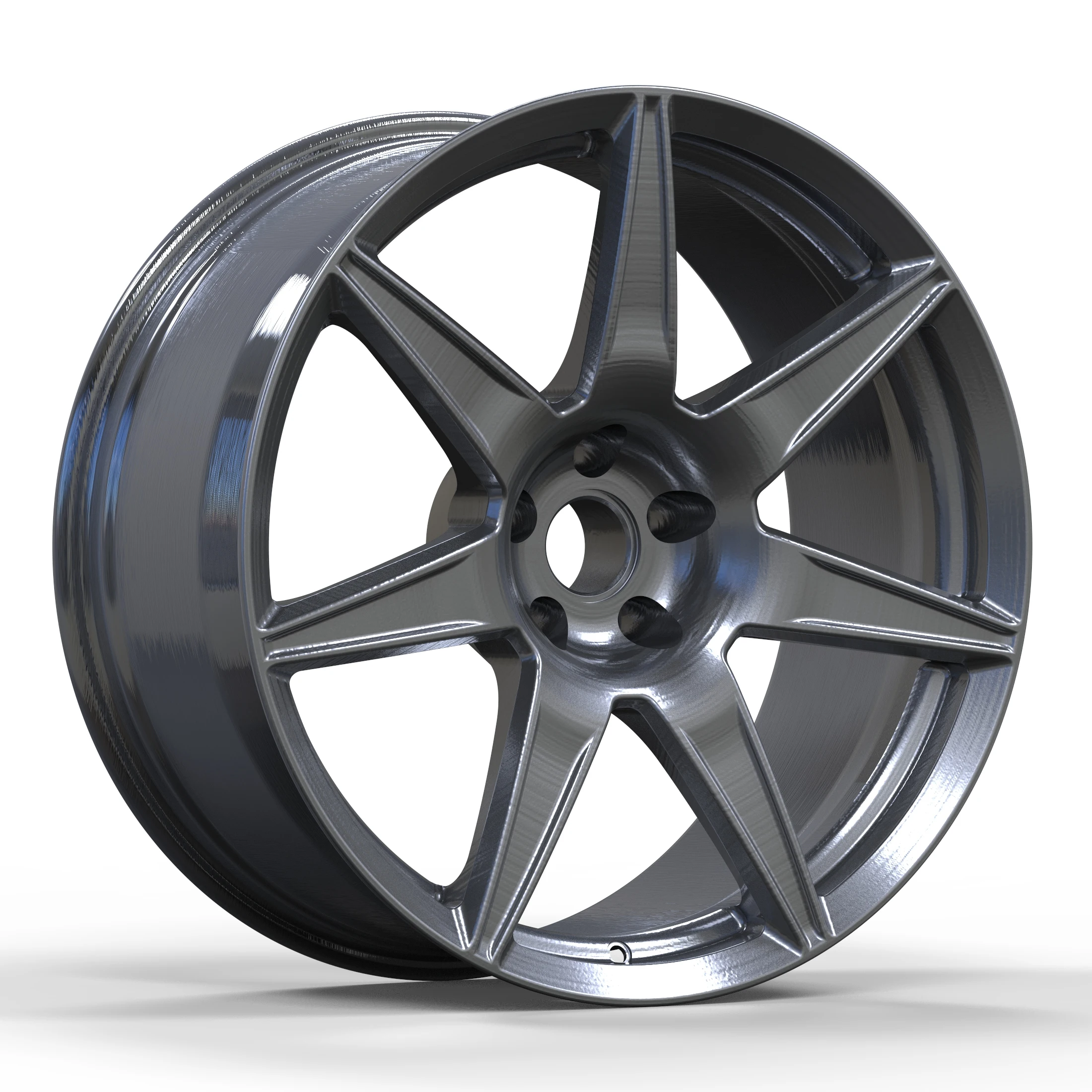 Wangu 16 17 18 19 20 21 22 23 24 Inch Custom One Piece Hub Car Rims Aluminum Alloy Forged Wheel