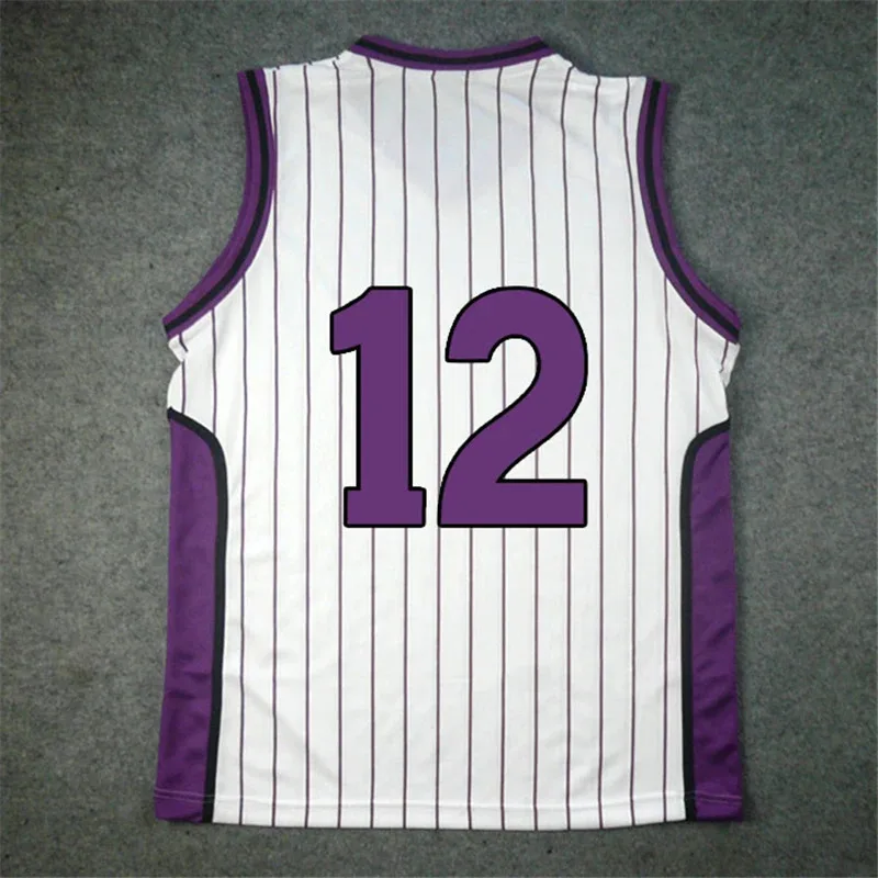 Anime Yosen Basket uniforme escolar Cosplay Murasakibara Atsushi Jersey 9 12 ropa deportiva hombres camiseta pantalones cortos conjunto de disfraz