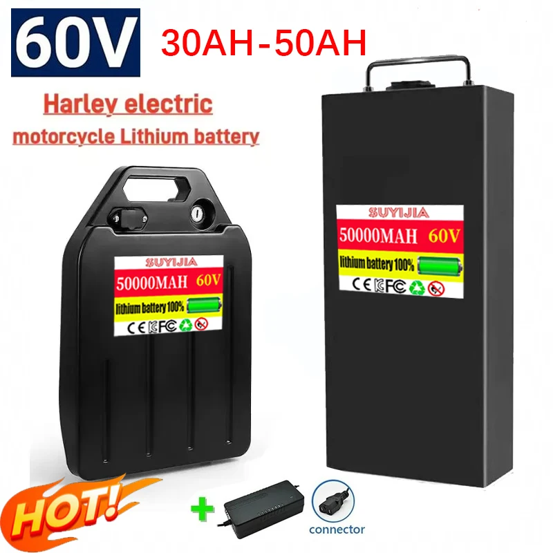 

Harley Citycoco 60 В 50 Ач 40 Ач электрический мотоцикл водонепроницаемый литиевый аккумулятор 18650 для складного электрического скутера CityCoco велосипед