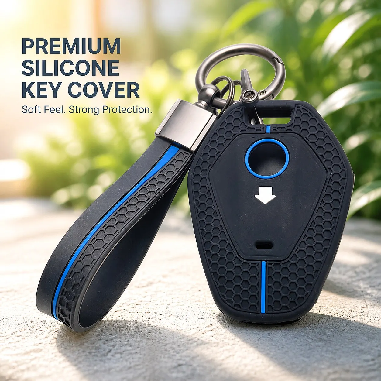 Key Cover keychain for BMW Motorcycle, Fits BMW R1300GS R1300GS ADV R1300R R1300RS R1300RT Riders, Motorcycle Accessory