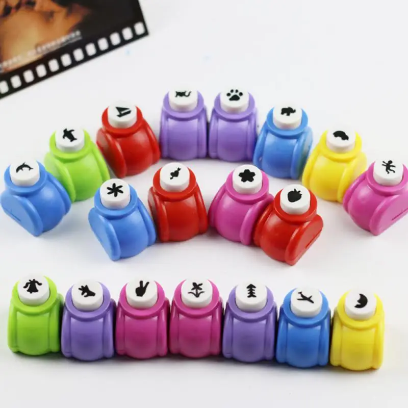 1Pcs Mini Scrapbook Punches Handmade Cutter Card Craft Calico Printing DIY Flower Paper Craft Punch Hole Puncher Shape