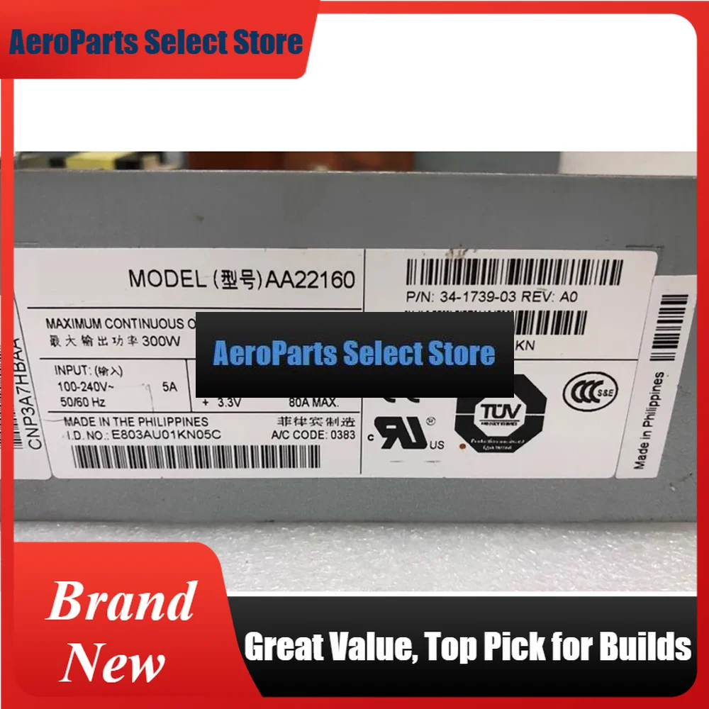 AeroPartsIndustrial Industrial Control Power Supply 300W+12V3A +3.3V80A AA22160