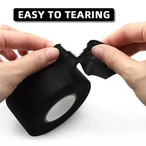 Imagen 2 del producto Cinta eléctrica resistente al calor, cinta aislante para arnés, tela automotriz, cinta adhesiva resistente al agua y al ruido