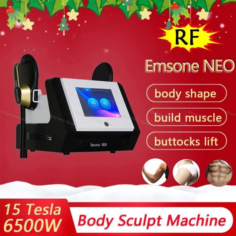 

Professional 15 Tesla 6500W Emsone NEO Body Slimming Machine Ems RF Muscle stimulate body shaping Machine Fat Burning