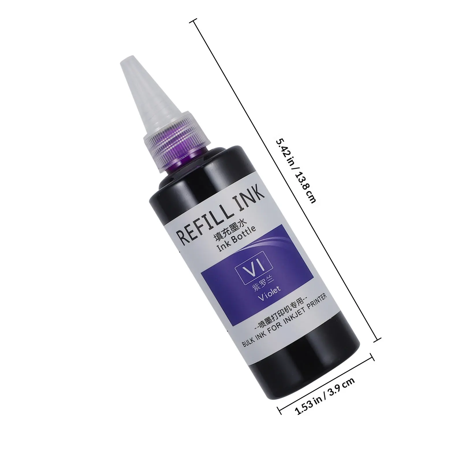 Stamp Ink Refill for Self Inking Rubber Stamps Pre Inked Pad Fade Resistant Vivid Print High Durability Ideal Name Date