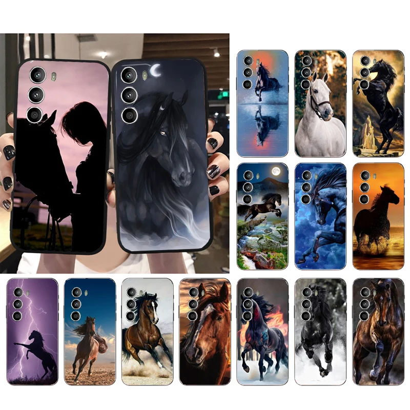 

Horse Phone Case for Moto G84 G22 G32 G42 G52 G62 G53 G72 G60 G60S G100 G10 G20 G30 G13 G50 G 5G G Pure