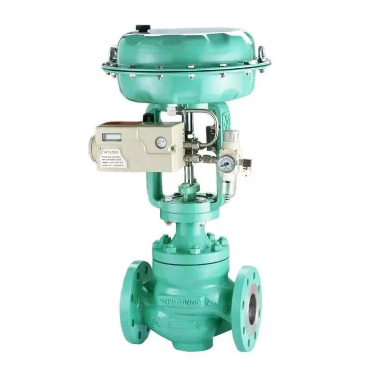 

WESDOM WCB High Pressure Top Guide flanged Single seat Water Steam Globe Valve Pneumatic Actuator Diaphragm Control Valve