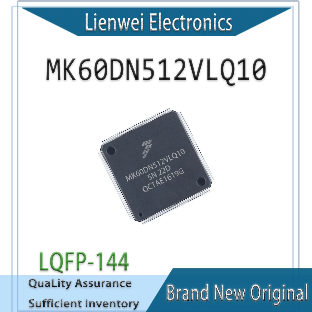 

100% New Original MK60DN512VLQ10 MK60DN512VLQ IC MCU Chipset LQFP-144