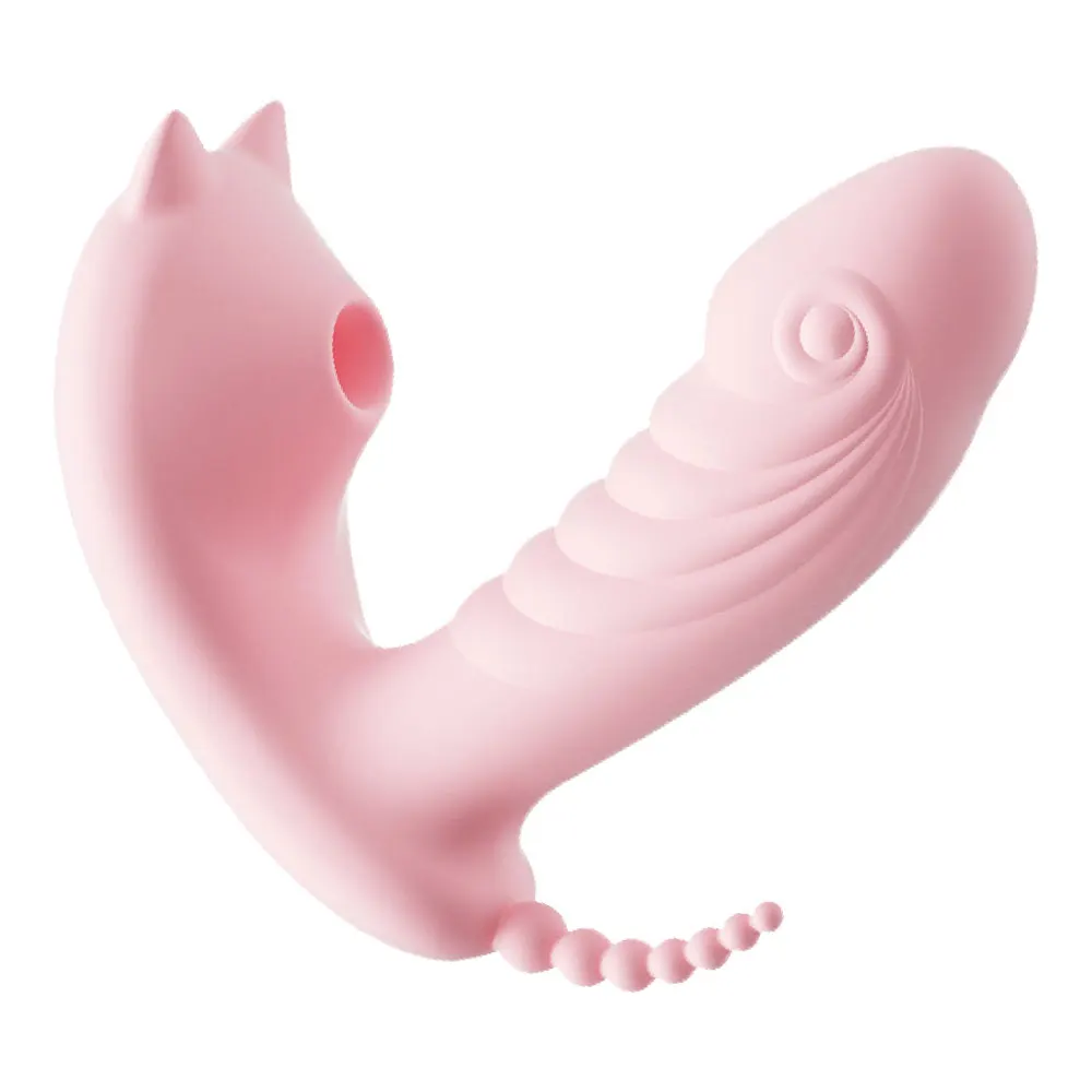 3 IN 1 Woman Dildo Vibrator G Spot Clitoris Stimulator USB Charging Sucking Vibrator Clit Sex Toy for Women Satisfied Plug Anal