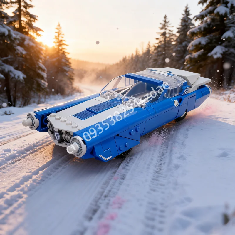 

473pcs MOC The Fantasticar City Champions Supercar Model Building Blocks Christmas Gifts DIY Toys Idea Brick Kids Birthday