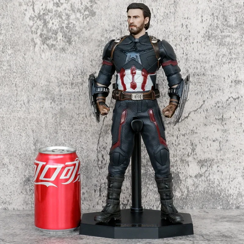 

Marvel Movies Series Character Scale Model Captain America Black Widow Avengers Figure Toys Desktop Ornament Birthday Gift Model