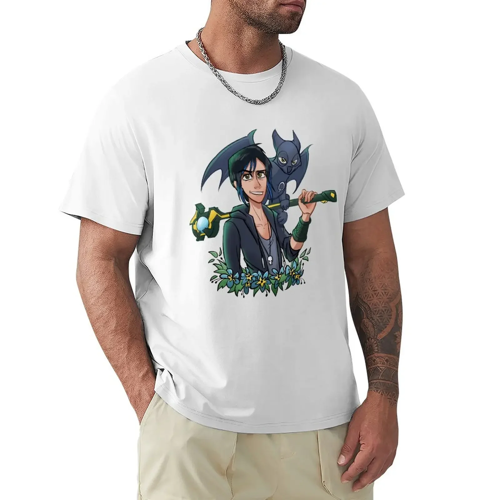

Douxie and Archie, Wizards! T-shirt shirts graphic tees heavyweights men clothings