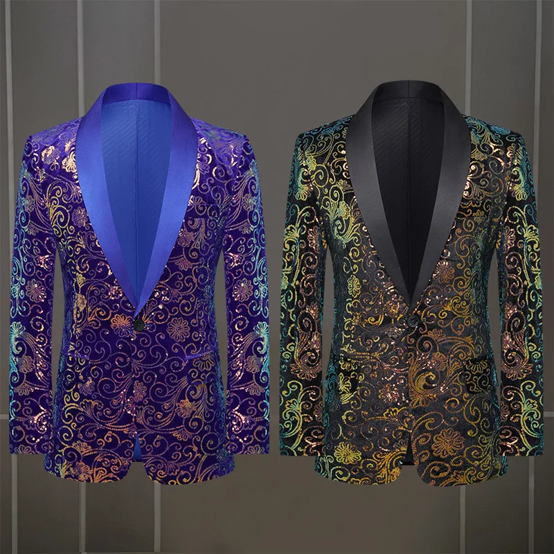 

Suits, Jackets, Performance Costumes, Male Hosts, Art Exam Dresses, Singer Costumes, Stage Performances, Nightclubs, Bars