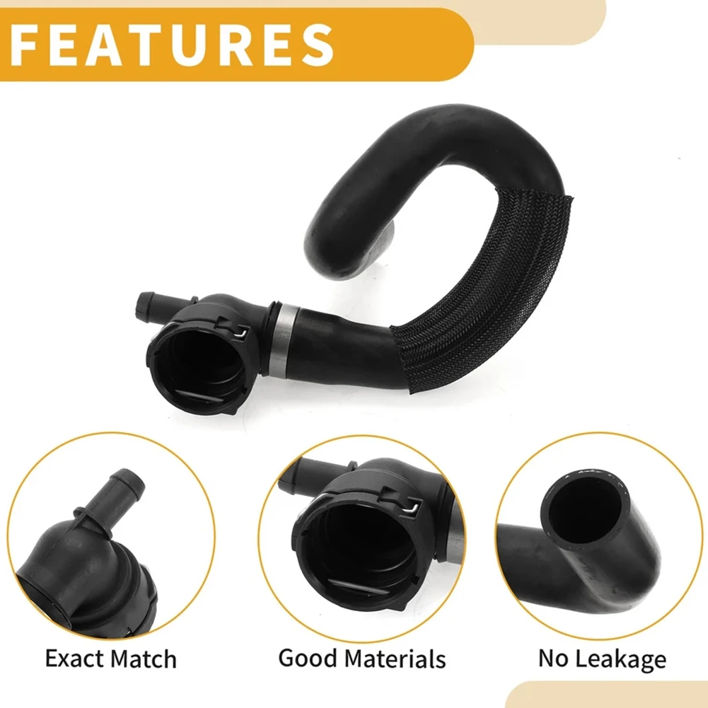 Car Engine Radiator Lower Coolant Hose Duct for Ford for escape 2.0L 2013-2016 CV618286YC CV6Z8286N Plastic Black Water Pipe