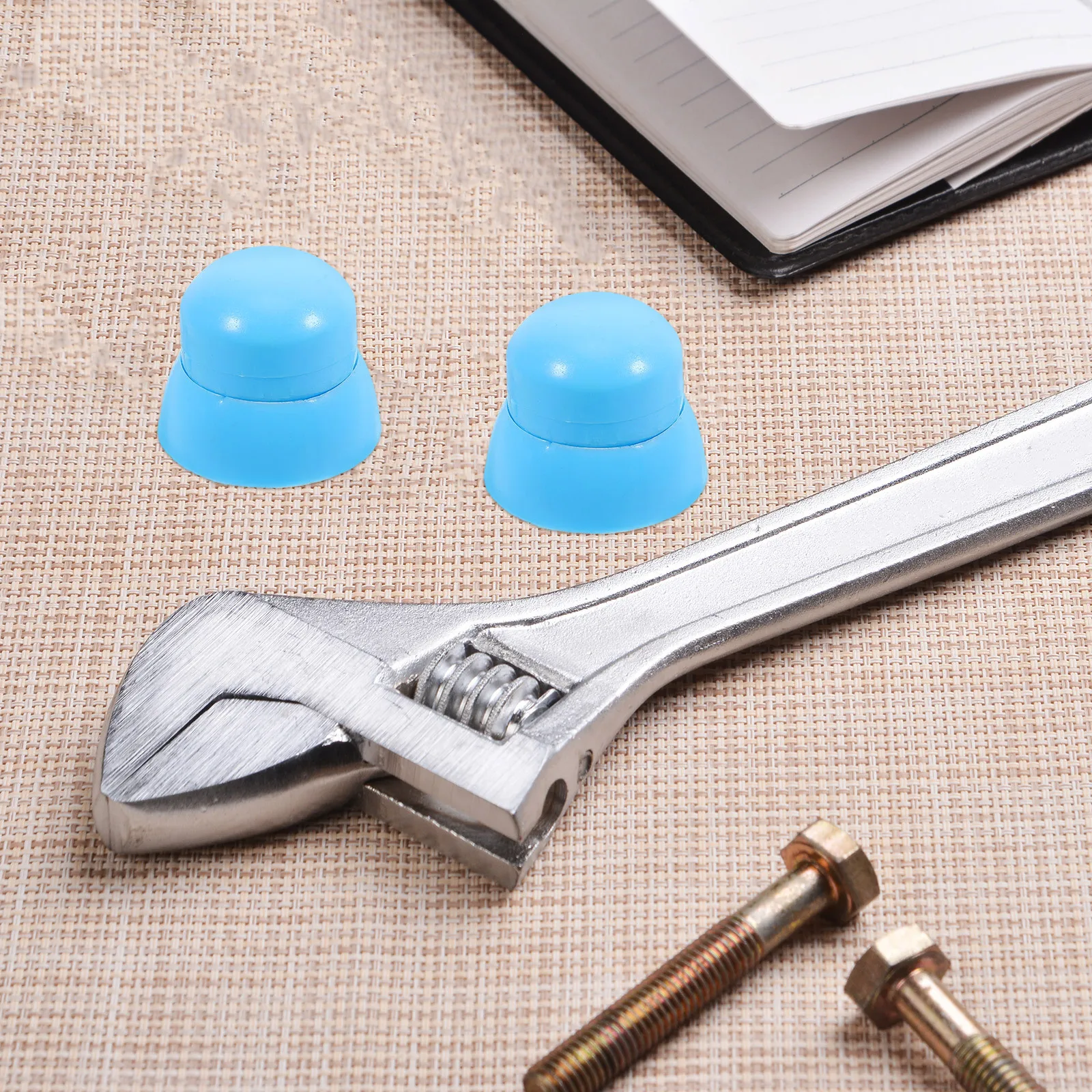 10 個の遊び場部品用品プラスチックナットキャップ簡単な取り付けで安全な子供の遊び場を保護する保護キャップボルトカバー