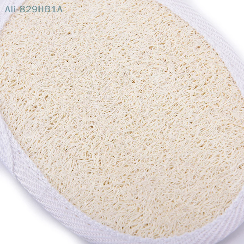 1 Natuurlijke Loofah Luffa Spons Gezicht Body Bad Douche Spa Exfoliator Scrubber Pad