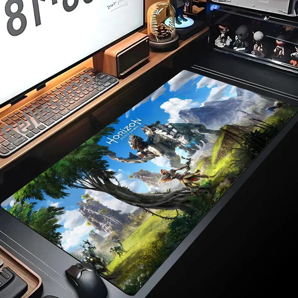 

Horizon Zero Dawn Xxl Mouse Pad Pc Gamer Rug Gaming Accessories Mousepad Deskmat Computer Keyboard Table Mat Mause pad