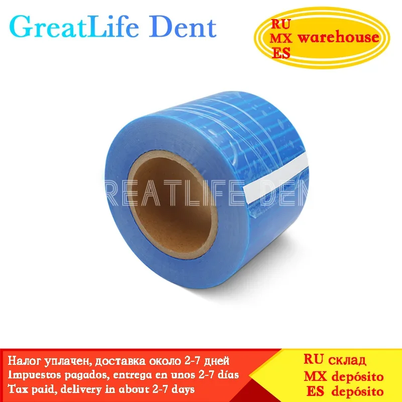 Greatlife-barrera para abolladuras, película protectora desechable Dental de membrana de aislamiento Oral de plástico de 150x100mm