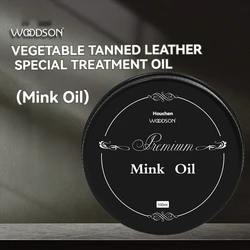 Mink Oil Cream For Leather Balm Moisturizing Leather Care Oil Bag Care Cream Oil Wax Leather Polish