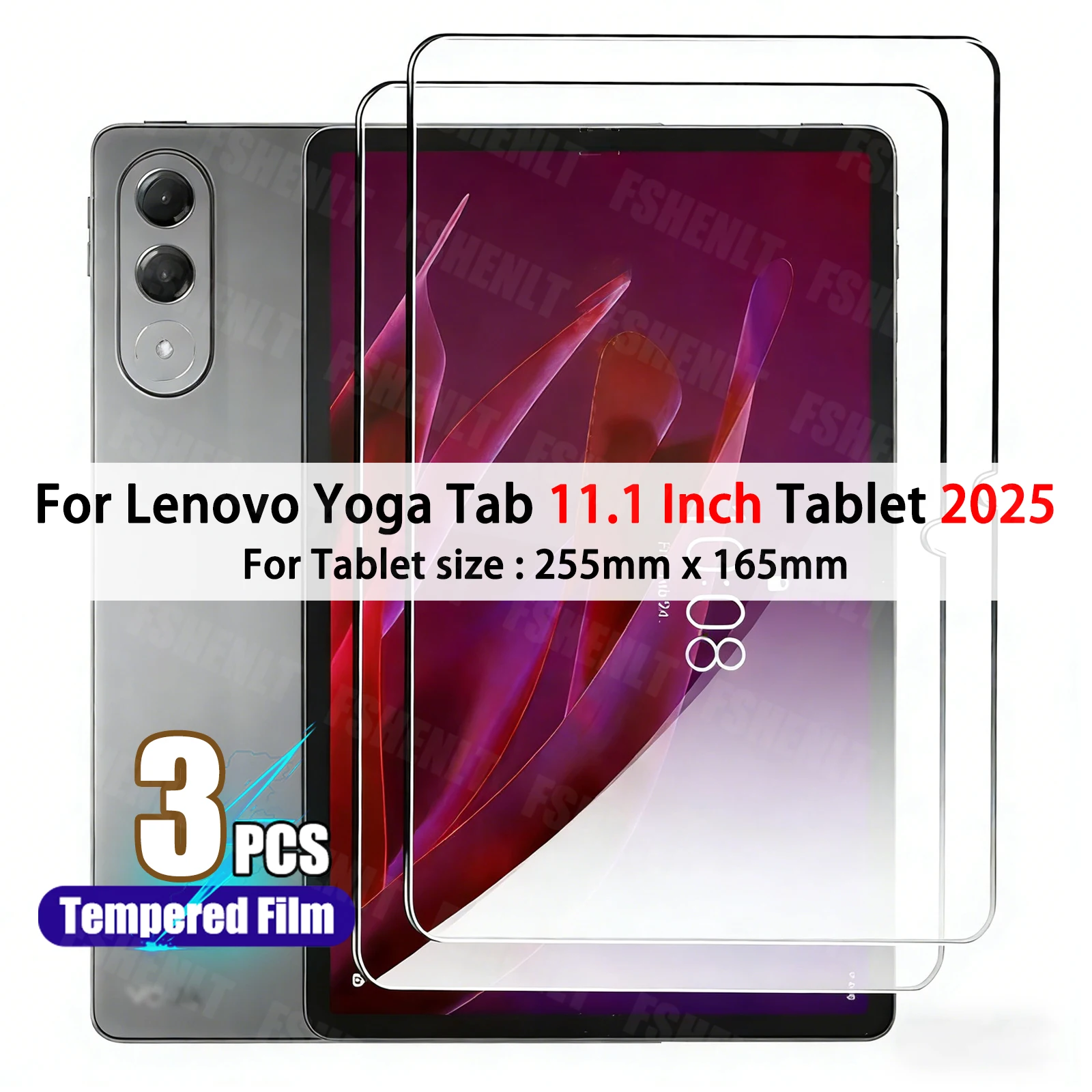 Premium Tempered Glass For Lenovo Yoga Tab 11.1