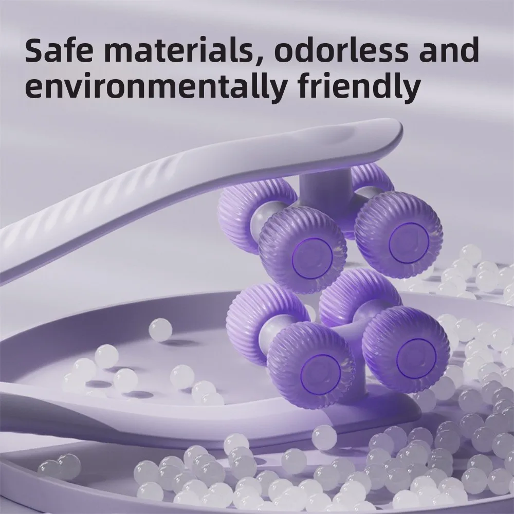 Masseur de visage roulant en forme de V, relaxant, Lifting, promotion de l'absorption, outil de massage du visage, sans batterie, multifonctionnel