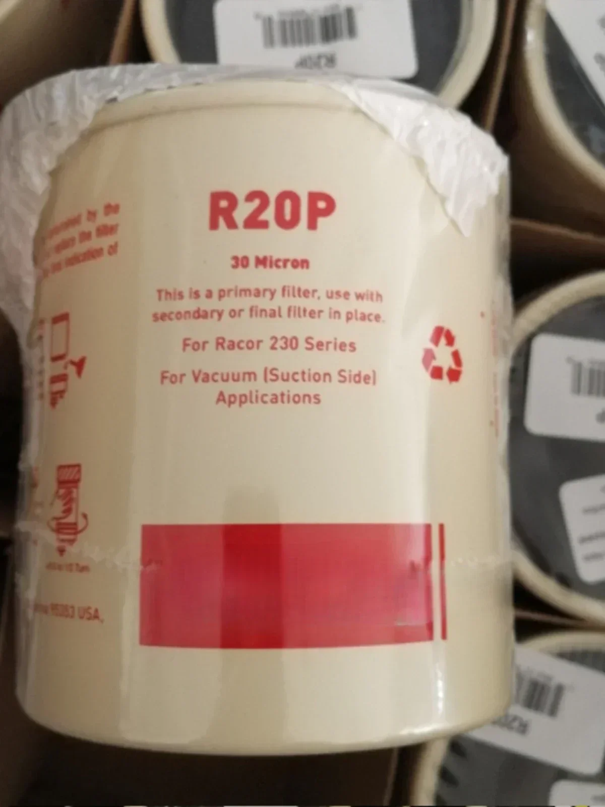 Оригинальный завод Применимо к сепаратору масла и воды морского двигателя R20P R20TUL фильтрующий элемент R26P P 550088