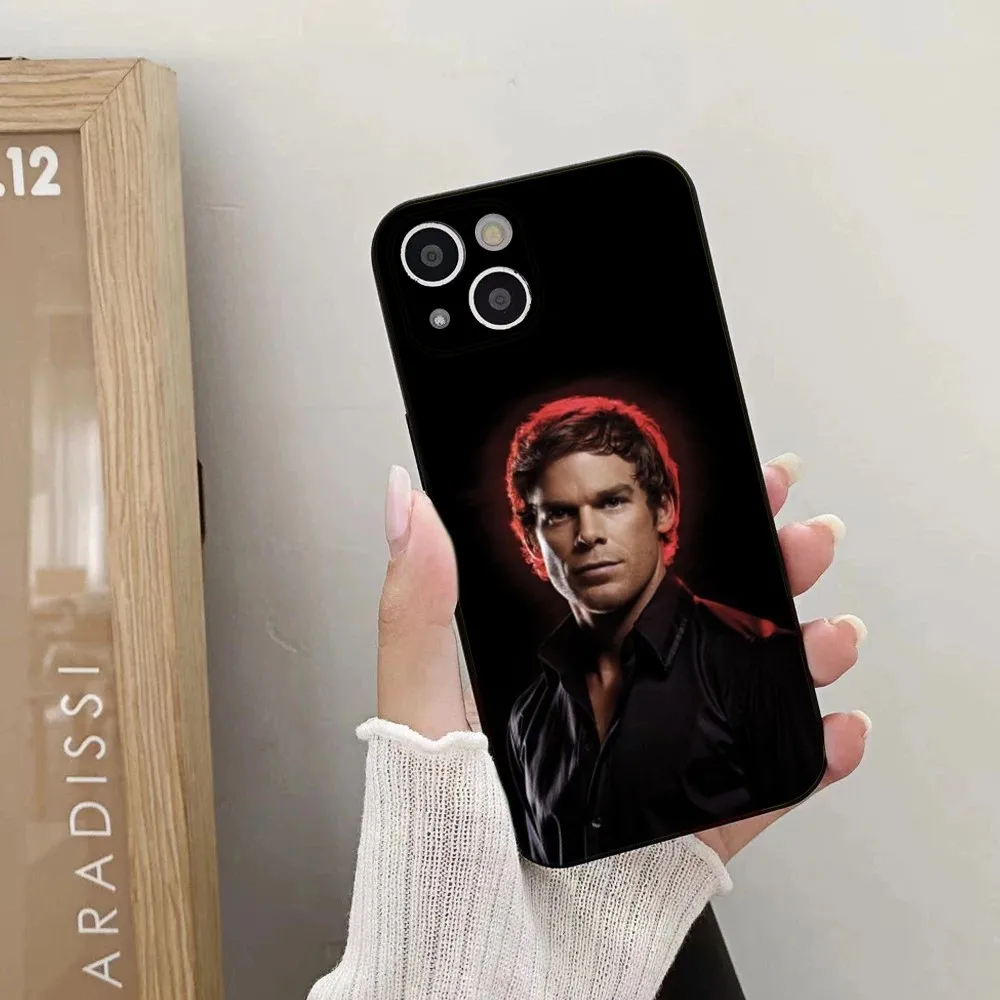 Dexter Morgan Phone Case For iPhone 15,14,13,12,11 Plus,Pro,Max,XR,XS,X,7,8 Plus,SE,Mini Silicone Soft