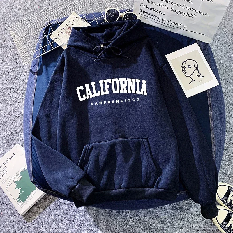 

California fashion children's sweatshirt four seasons daily leisure sports hooded pullover home outdoor comfortable hoodie