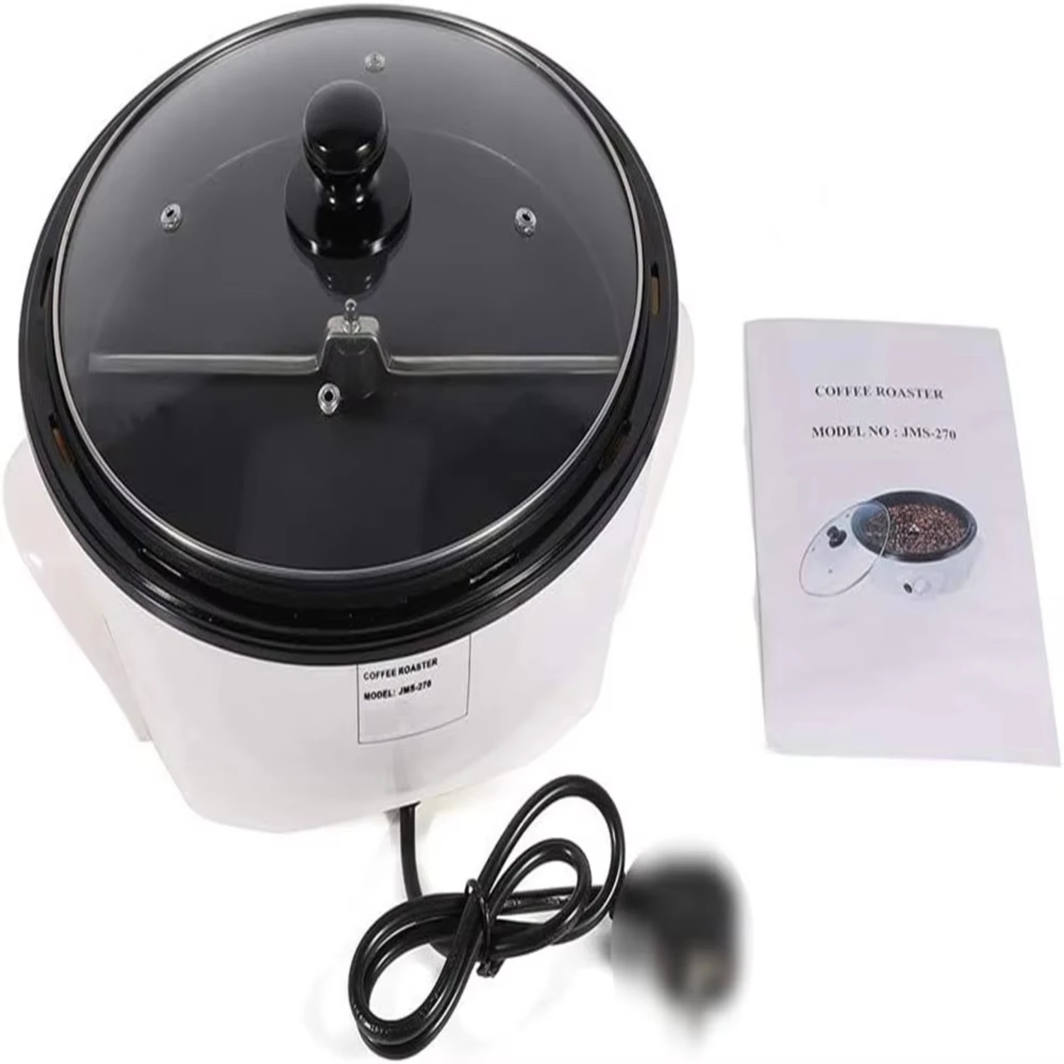 محمصة حبوب البن التجارية 110 فولت 1200 واط آلة تحميص حبوب البن حبوب البن الجوز الفول السوداني الكاجو