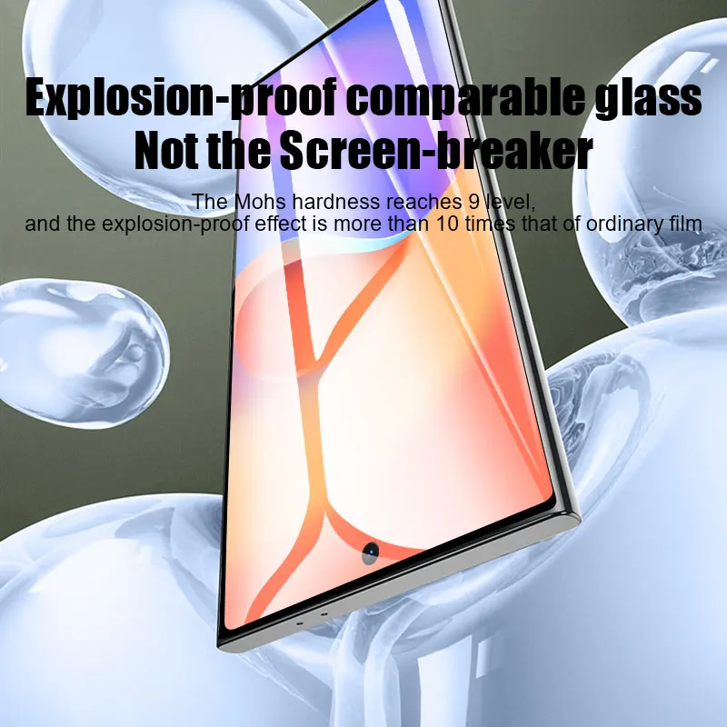 4Pcs Not Glass Hydrogel Film For Samsung Galaxy S24 S23 FE S22 Note 20 10 Ultra S21 S20 plus S10 Lite Screen Protector S10E Film image 2