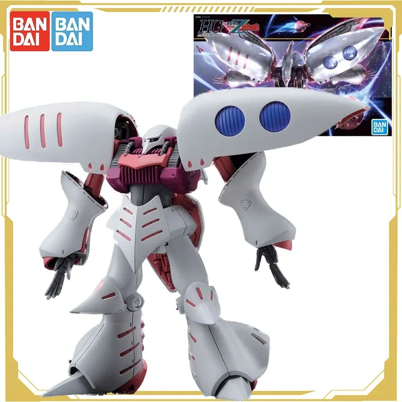 

Bandai Original GUNDAM Anime Figure HG HGUC 1/144 195 AMX-004 QUBELEY Action Figure Toys for Boys Girls Kids Gift