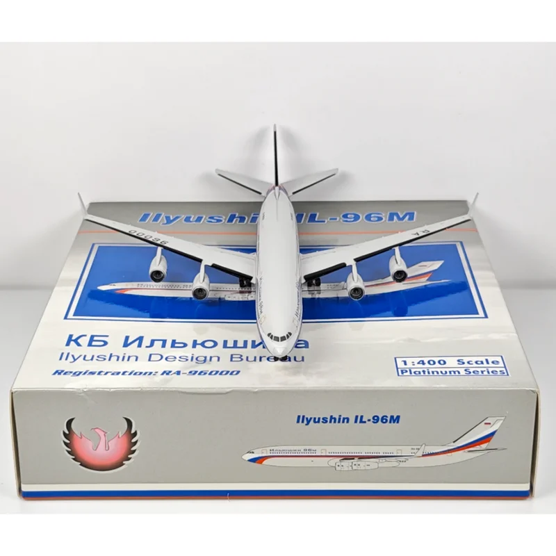Phoenix 1/400 Schaal Russische IL-96-400 RA-96000 Diecast Legering Vliegtuigen Model Collectie Decoratief Ornament