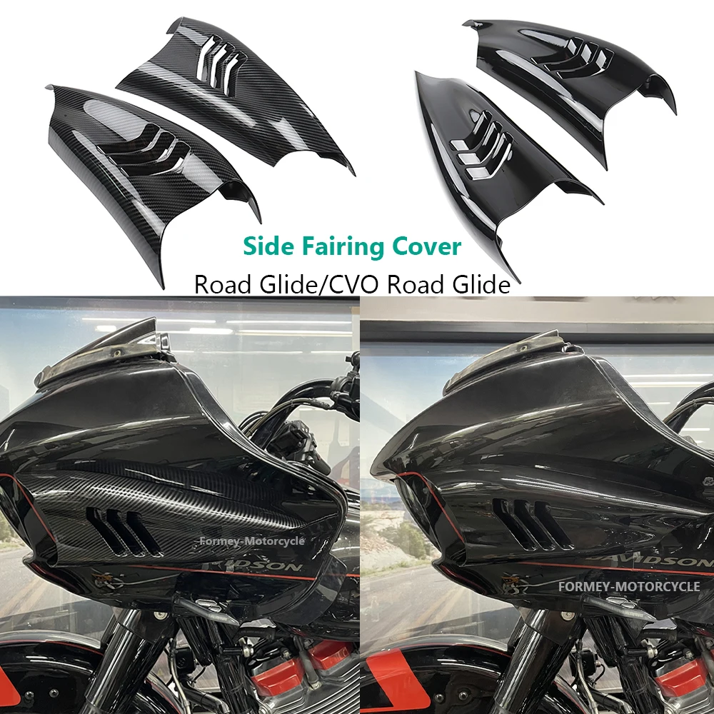 

Motorcycle Accessories Side Fairing Air Deflector Decorative Cover For Harley Road Glide Custom Limited Ultra FLTRU Special 2022