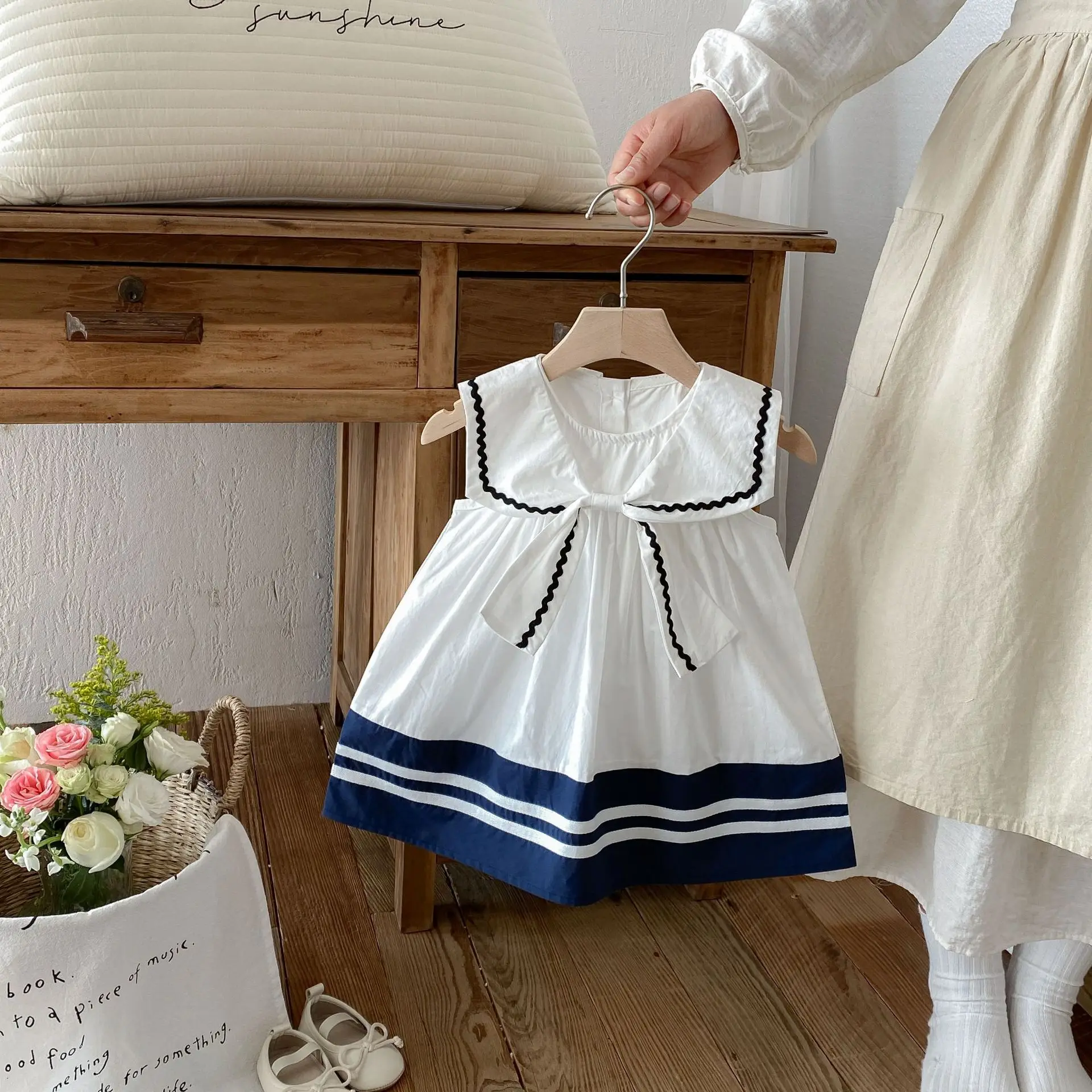 Sailor Bow Summer Dress 2