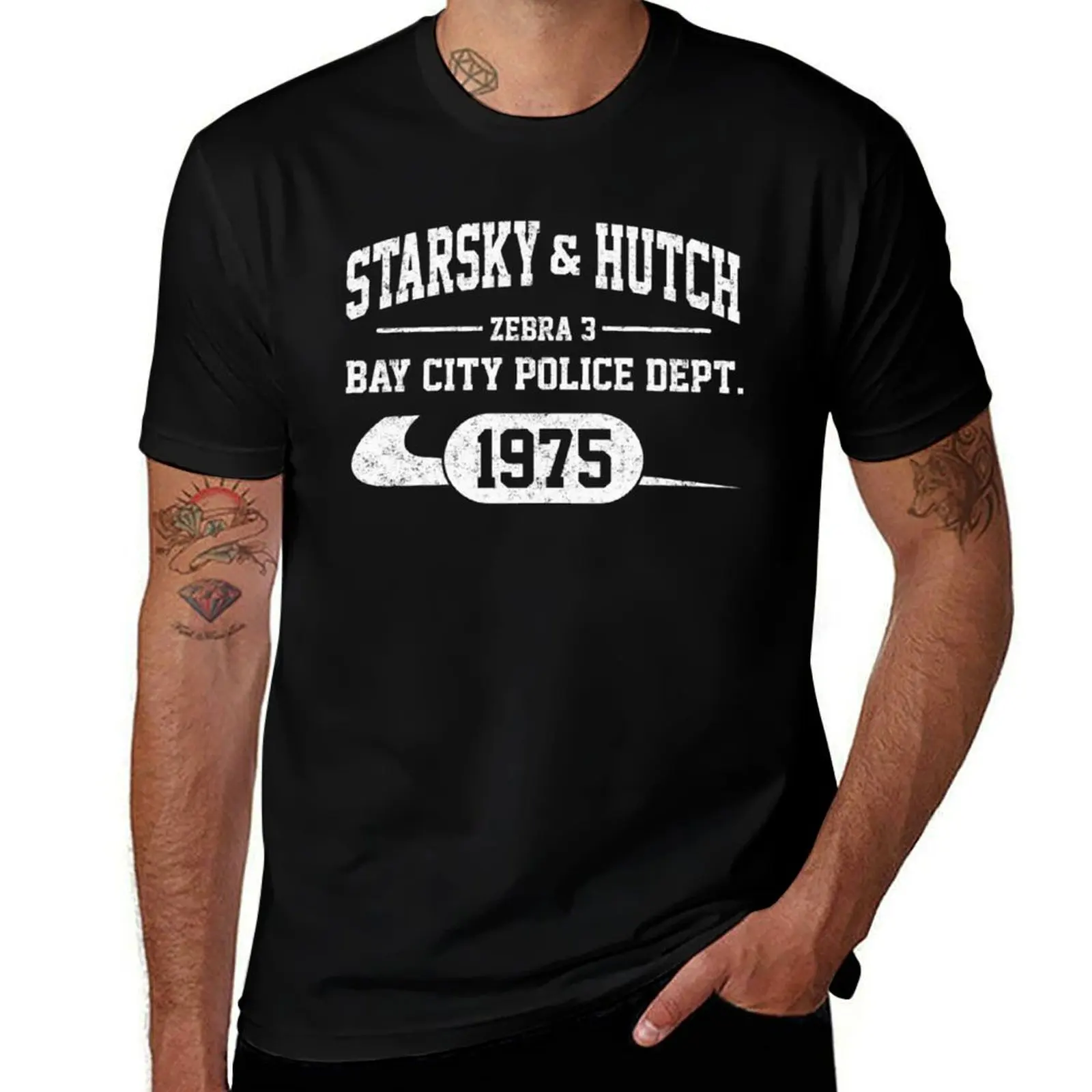 

Starsky & Hutch - 1975 T-Shirt t shirts with prints cotton tshirt 100% T-Shirt