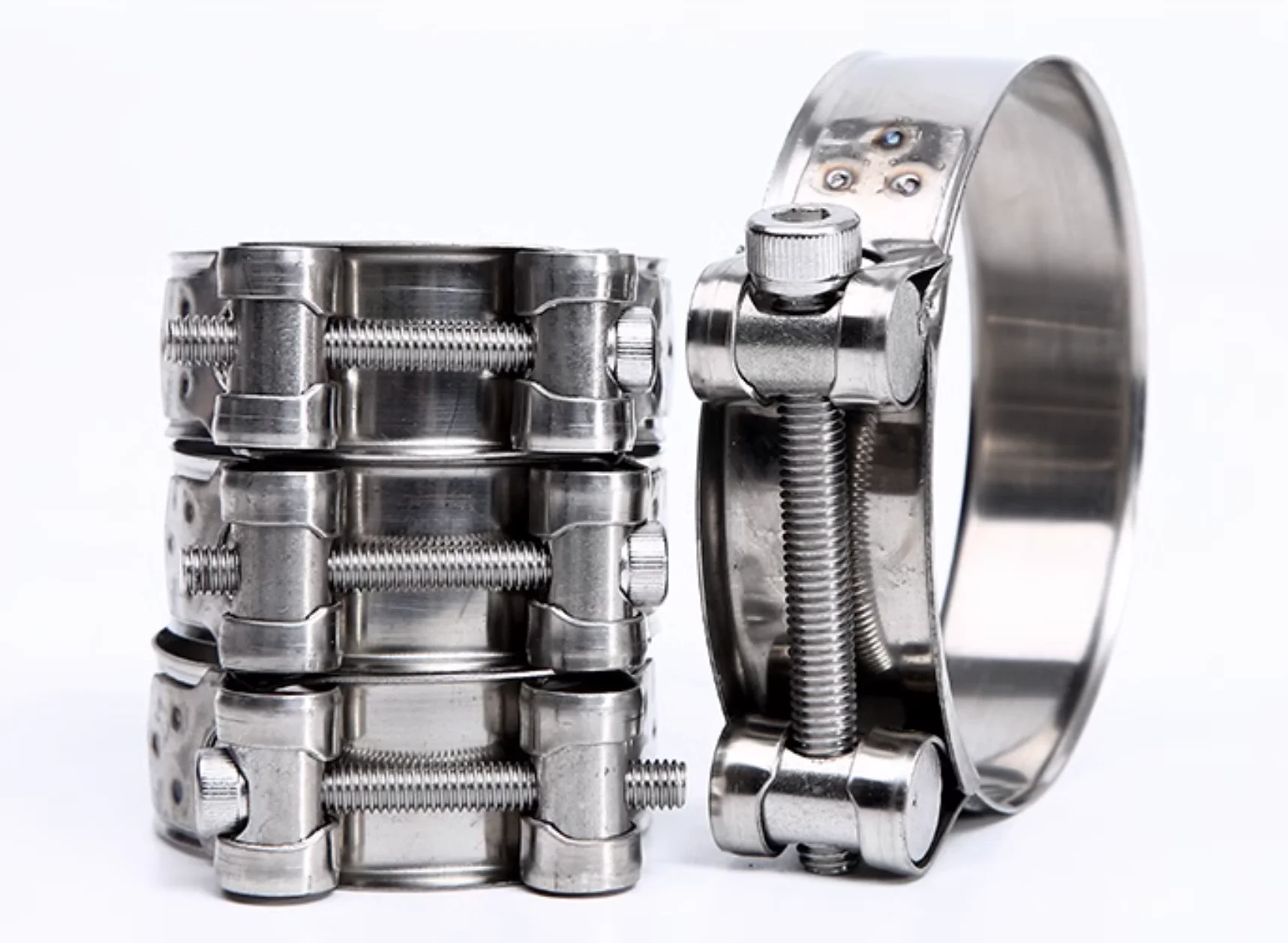 

316 stainless steel strong throat hoop reinforced European style clamp fixed pipe clip water pipe clamp oil pipe clamp clip