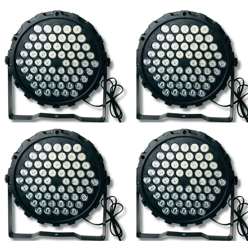 

60-пиксельный полноцветный PAR-светильник для сцены, КТВ, свадьбы, бара, прямой трансляции, банкетного зала и освещения для мытья окружающей среды